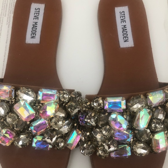 Brand new Steve Madden jewelled sandals - Picture 1 of 3